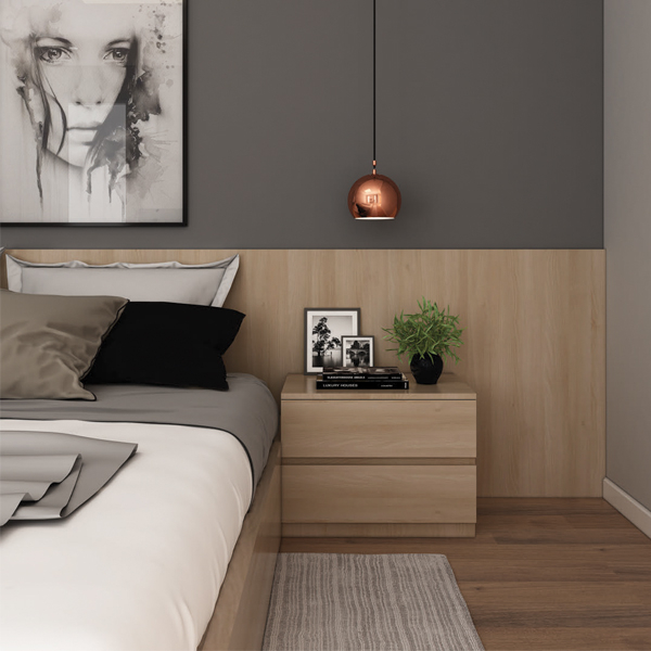 TỦ ĐẦU GIƯỜNG - TĐG4