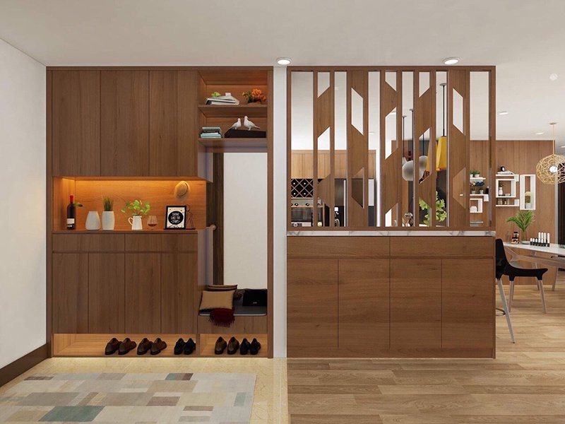 VÁCH NGĂN GỖ - VN19