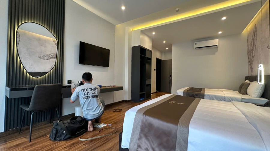 THI CÔNG KHÁCH SẠN LION 11 HOTEL - CẦN THƠ