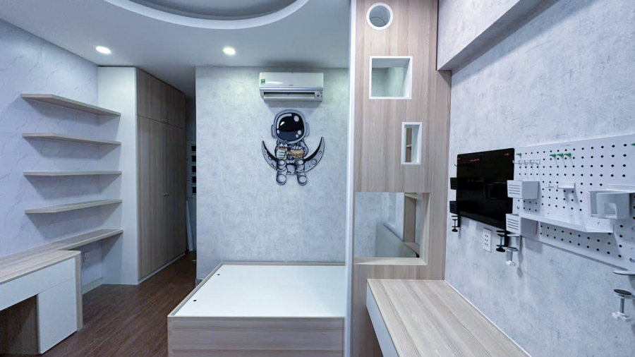 THI CÔNG PHÒNG NGỦ BÉ TRAI - TP.HCM