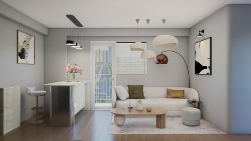 THIẾT KẾ THI CÔNG CĂN HỘ NAM LONG 2 - CẦN THƠ