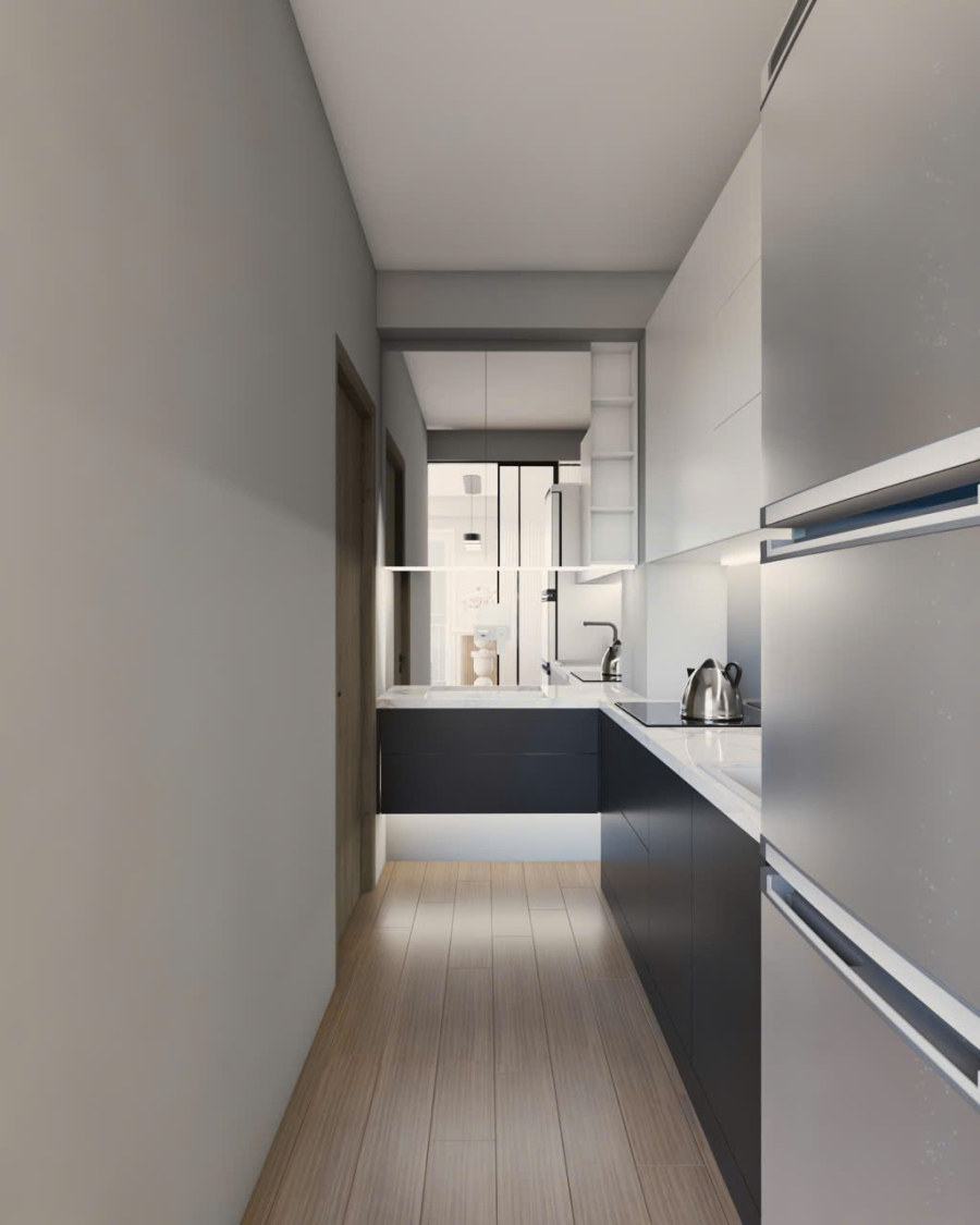 THIẾT KẾ THI CÔNG CĂN HỘ NAM LONG 2 - CẦN THƠ