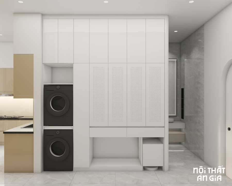 THIẾT KẾ THI CÔNG NỘI THẤT NHÀ PHỐ KDC 91B - CẦN THƠ