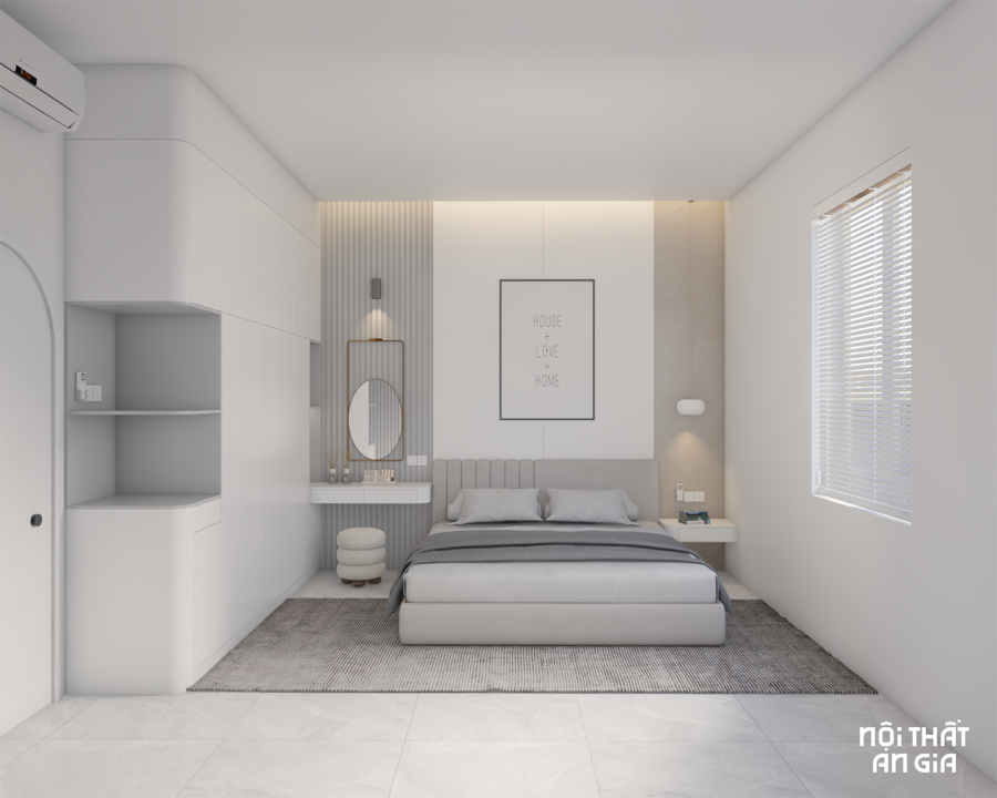 THIẾT KẾ THI CÔNG NỘI THẤT NHÀ PHỐ KDC 91B - CẦN THƠ