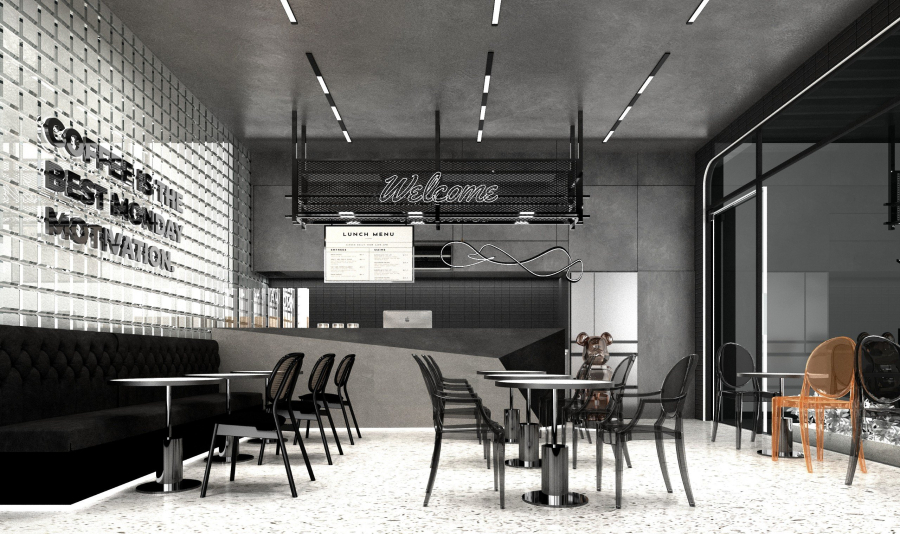 THIẾT KẾ THI CÔNG CÀ PHÊ BIA HULI - BẠC LIÊU