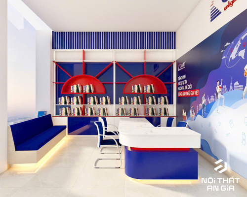 THIẾT KẾ NỘI THẤT TRUNG TÂM ANH NGỮ GIA VIỆT