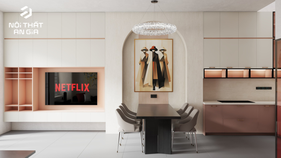 THIẾT KẾ NỘI THẤT NHÀ PHỐ PHÚ NHUẬN - HỒ CHÍ MINH